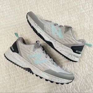 Women’s New Balance Nitrel V4 Trail Running Shoes Size 7 Black Grey